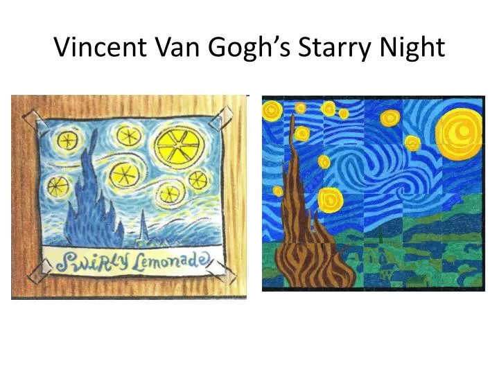vincent van gogh s starry night