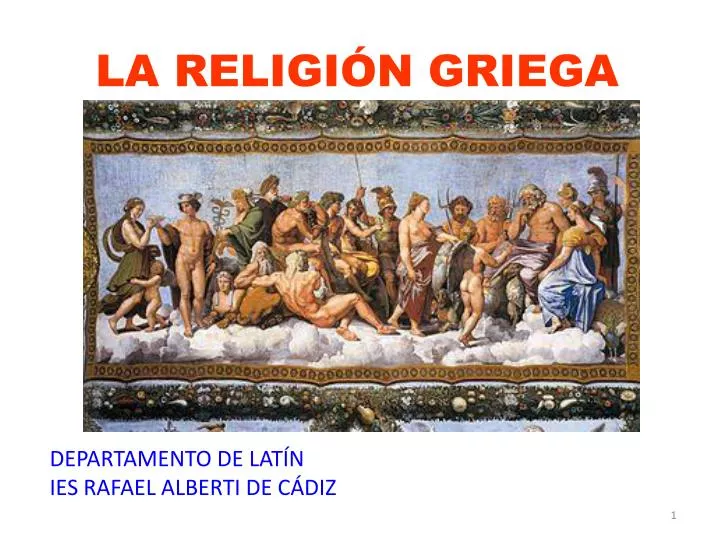 la religi n griega