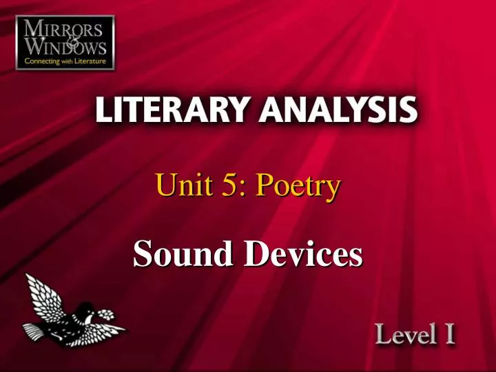 unit 5 poetry