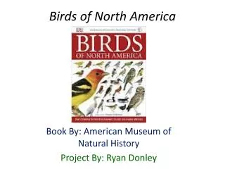 Birds of North America