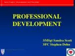 PROFESSIONAL DEVELOPMENT - slide 1