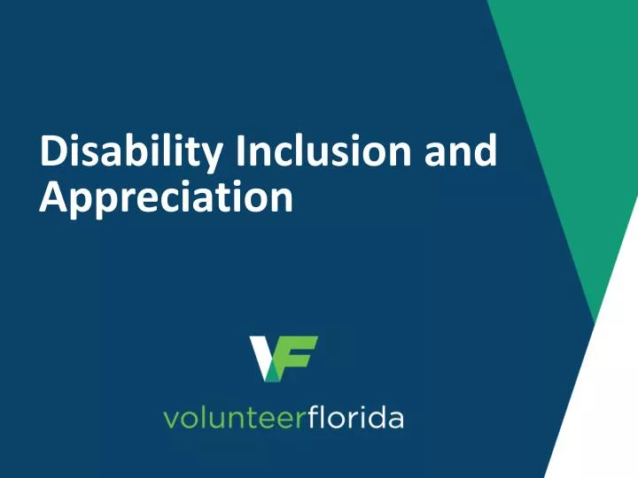 disability inclusion and appreciation