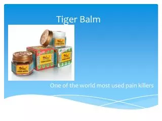 Tiger Balm