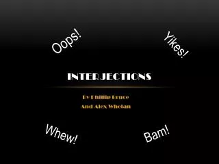 Interjections