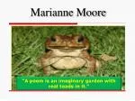 Marianne Moore - slide 1