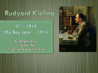 Rudyard Kipling