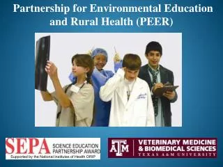Partnership for Environmental Education and Rural Health (PEER)