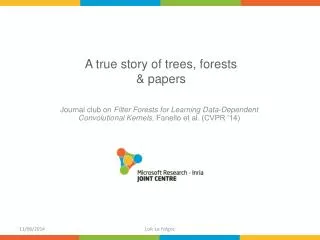 A true story of trees, forests &amp; papers