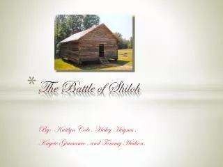 The Battle of Shiloh