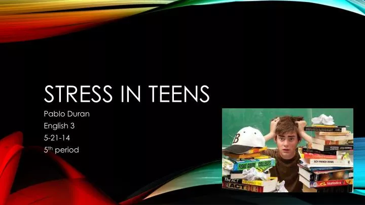 stress in teens