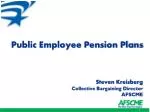 Public Employee Pension Plans - slide 1