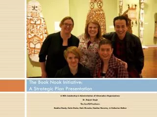 The Book Nook Initiative: A Strategic Plan Presentation