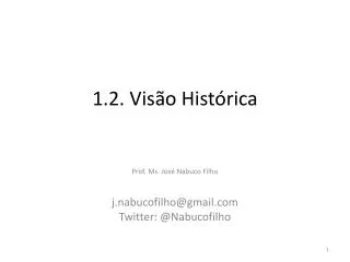 1 2 vis o hist rica