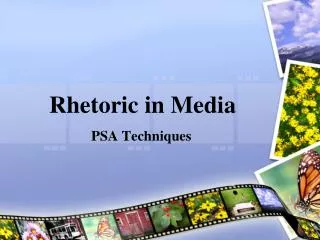 rhetoric in media