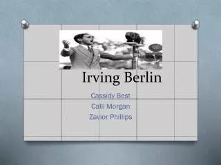 Irving Berlin