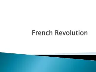 French Revolution