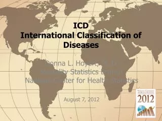 ICD International Classification of Diseases