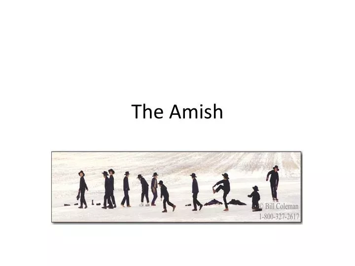 the amish