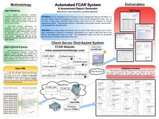 Automated FCAR System &amp; Assessment Report Generator