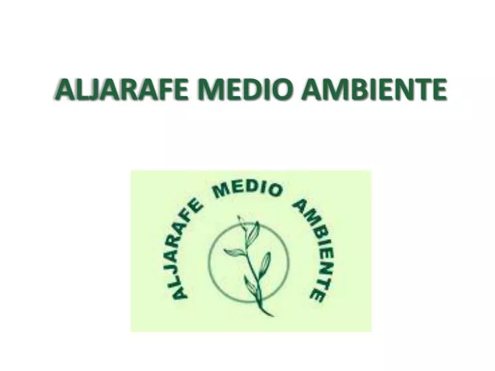 aljarafe medio ambiente