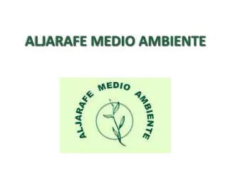 Aljarafe Medio Ambiente - Implantación de jardines