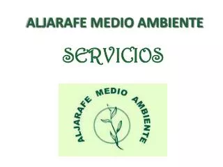 Aljarafe Medio Ambiente - Implantación de jardines