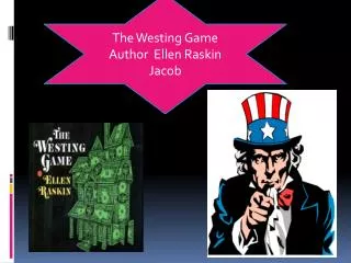 The Westing Game Author Ellen Raskin Jacob