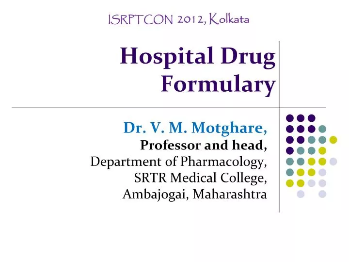 hospital drug formulary