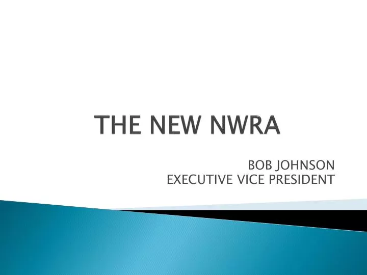 the new nwra