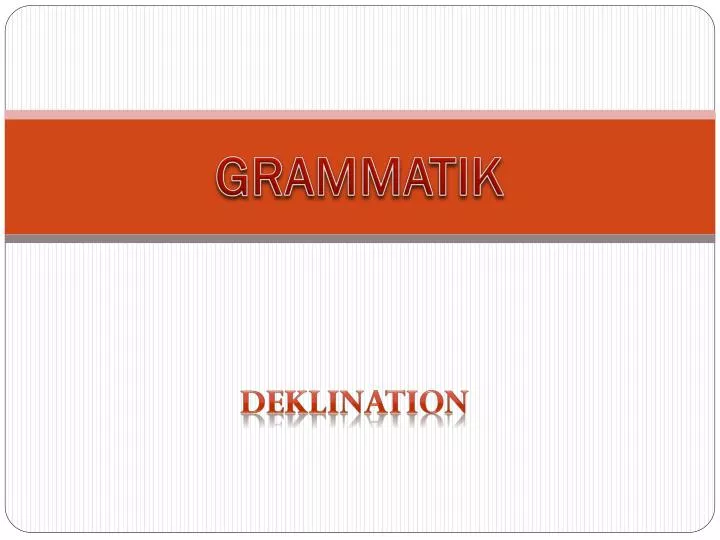 grammatik