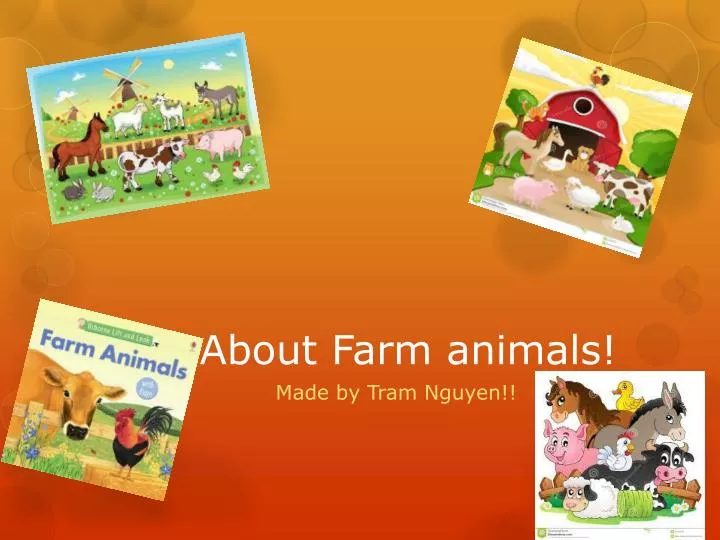 about farm animals