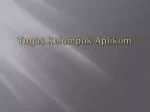 Tugas Kelompok Aplikom - slide 1