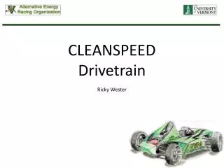 CLEANSPEED Drivetrain