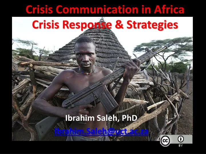 crisis communication in africa crisis response strategies