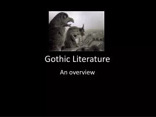 Gothic Literature