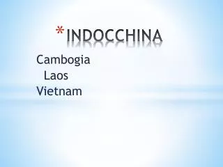 indocchina
