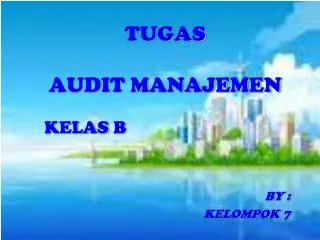 tugas audit manajemen