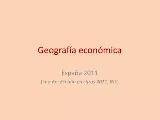 g eograf a econ mica