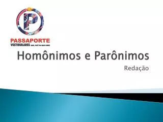 hom nimos e par nimos