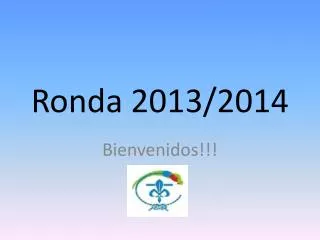 ronda 2013 2014