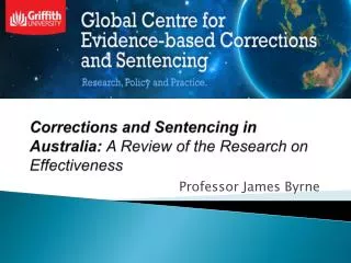 Corrections and Sentencing in Australia: A Review of the Research on Effectiveness