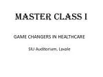 MASTER CLASS I - slide 1