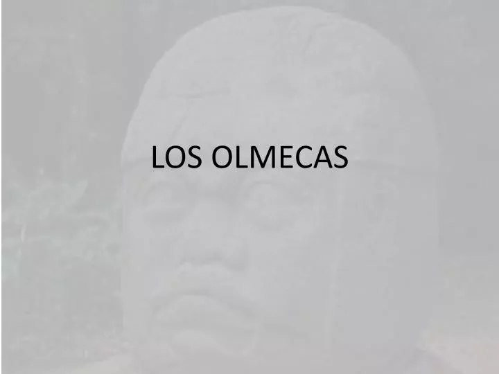 los olmecas