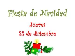 fiesta de navidad