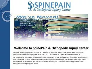 Orthopedic Injury Clearwater