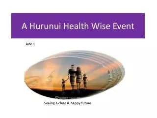 A Hurunui Health Wise Event