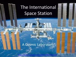 The International Space Station