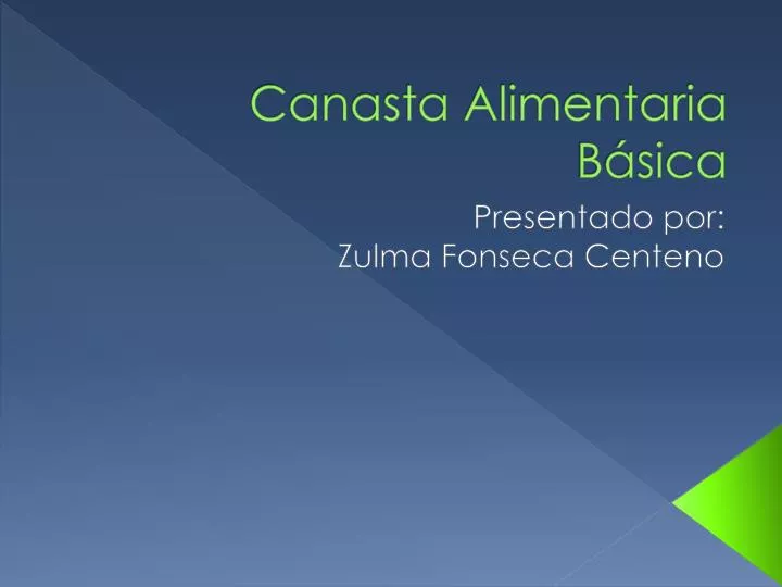 canasta alimentaria b sica