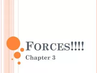 Forces!!!!