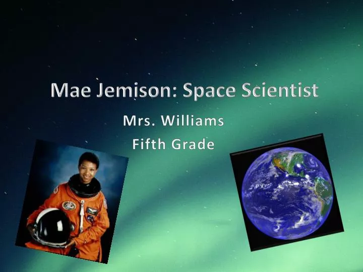 mae jemison space scientist